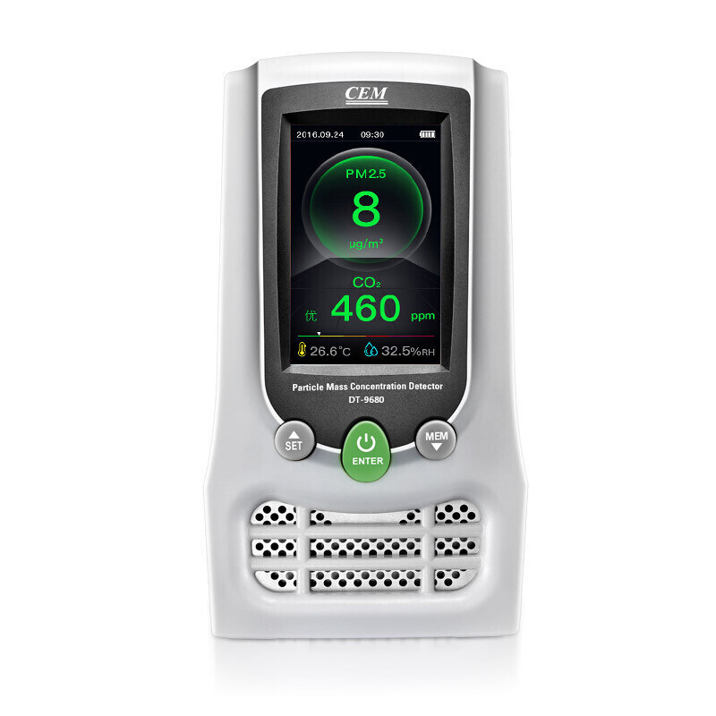 Cem Huashengchang Dt-9680Tvoc Detector Pm2.5 Temperature and Humidity Air Quality Indoor Air Quality