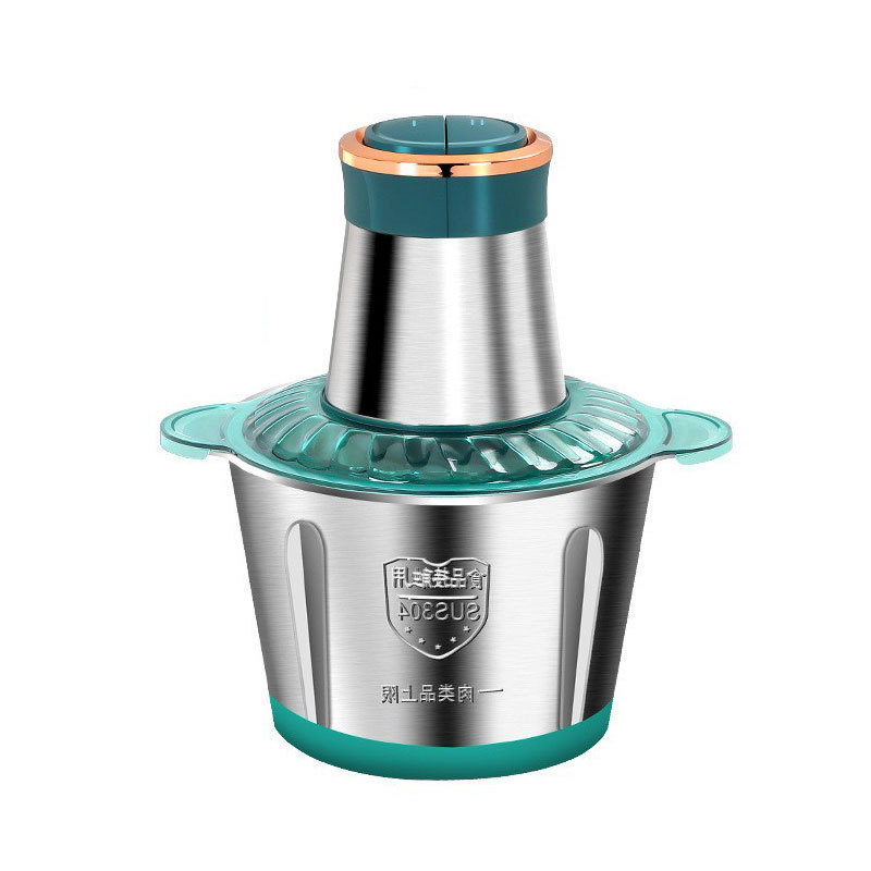 Multifunctional stainless steel 5 liter electric meat grinder 3 liter crusher garlic blender kitchen shredder gift