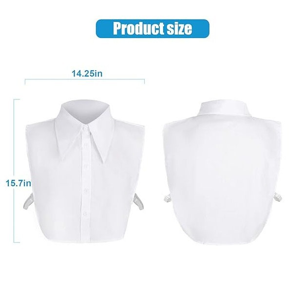 Fake Collar Casual Professional Personality Collar Decoration Suit Wool Collar Foreign Trade Cross-border Amazon Supply