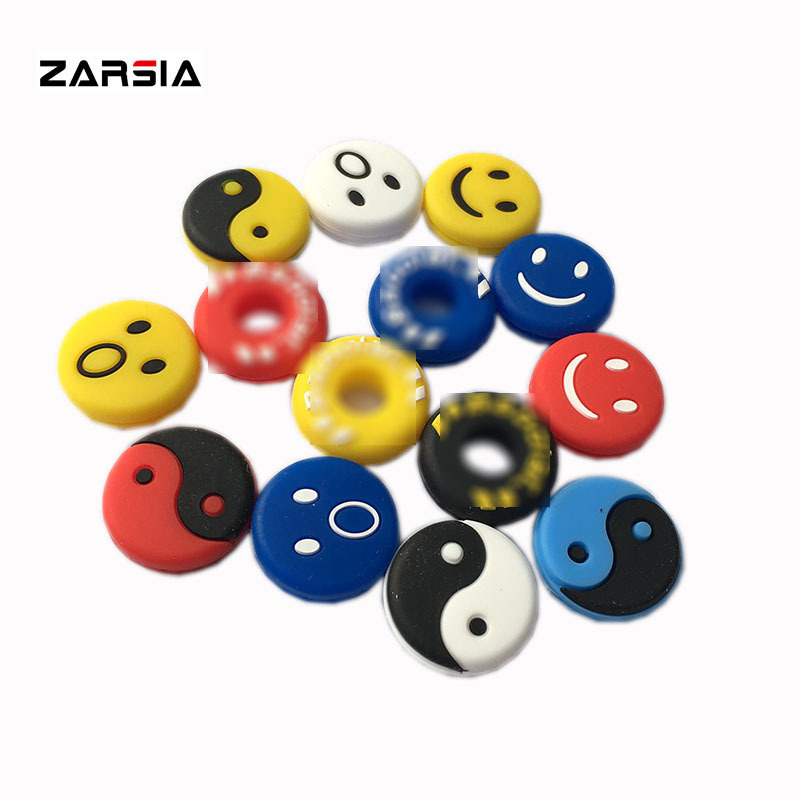 Кросс-бордерный силиконовый забавный амортизатор теннисной ракетки, удивительные выражения, амортизатор Тайцзи, ударопрочный