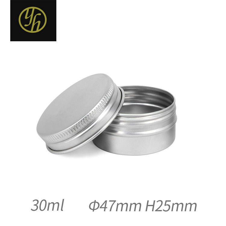30ml aluminum box 47*25mm shikaoji hair wax trial box ointment paste powder box aluminum can cosmetic packaging