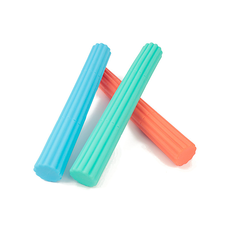 TPR Silicone Multifunctional Torque Bar Yoga Fitness Bar Arm Power Wrist Force Exercise Resistance Bar Stretch Massage Bar
