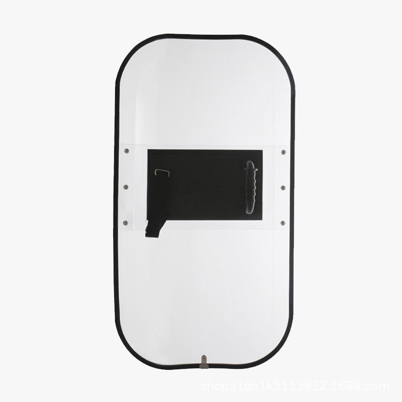 French Riot Shield Campus Security Security Pc Transparent Plastic Protective Self-Defense Explosion-Proof Equipment