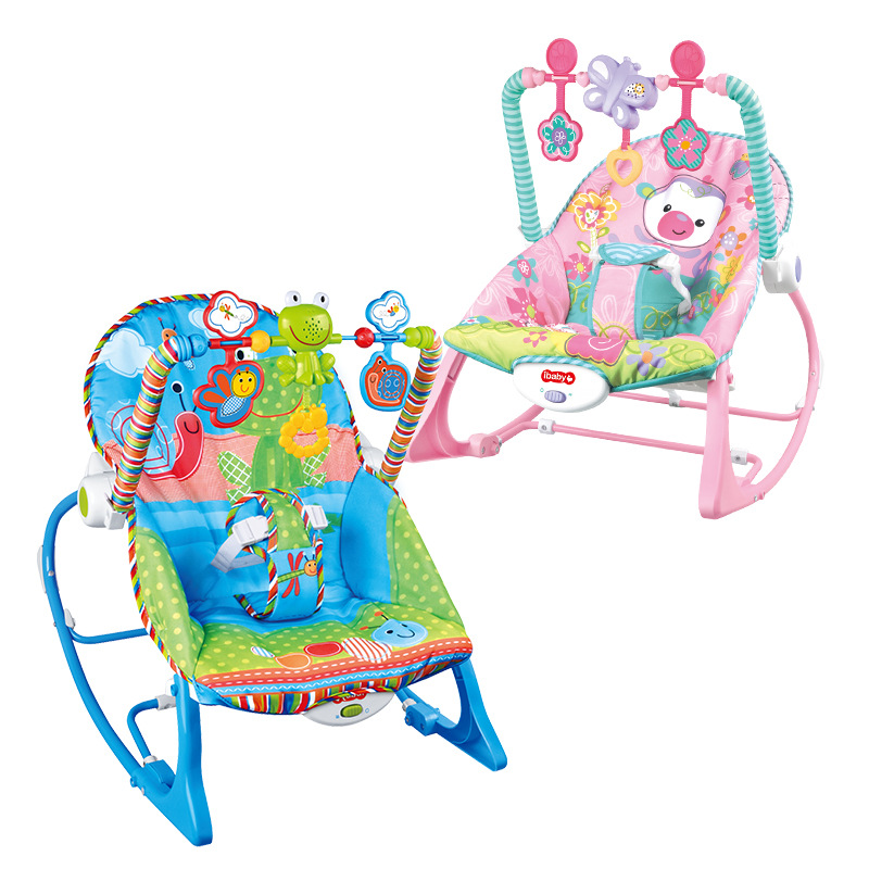 Cross-Border Hot Selling Baby Rocking Chair Toys 1-3 Years Old Baby Electric Music Soothing Recliner to Coax Baby Artifact Wholesale