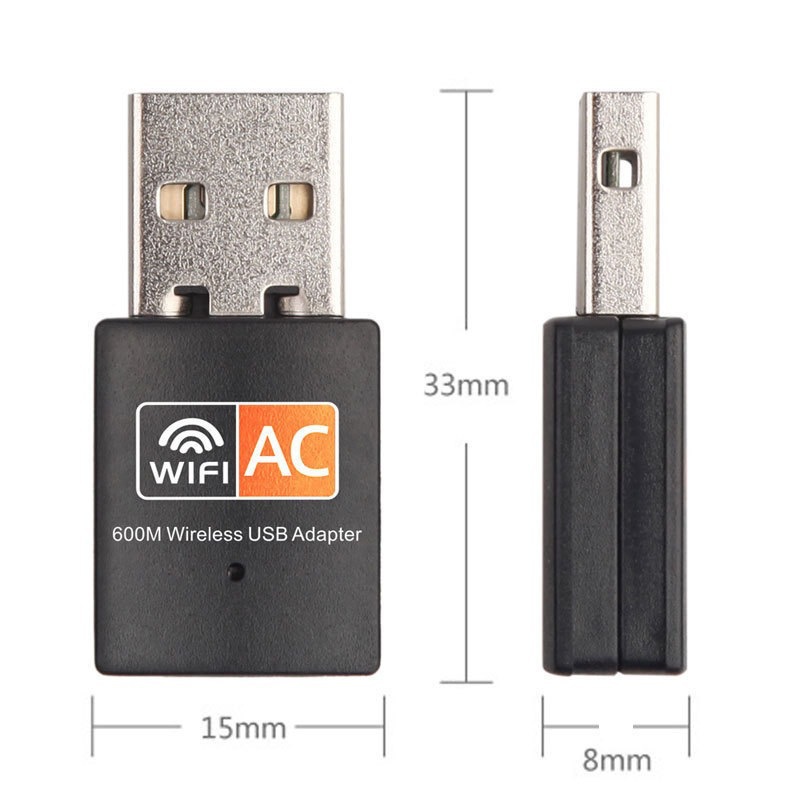 RTL8811CU 600M Двухдиапазонная USB Беспроводная Сетевая Карта 2.4G/5.8G