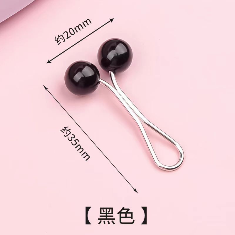 Cross-border Pearl U Hood Clip Scarf Buckle Pearl Scarf Clip Scarf Clip Women's Hood Pin Brooch Neck Clip