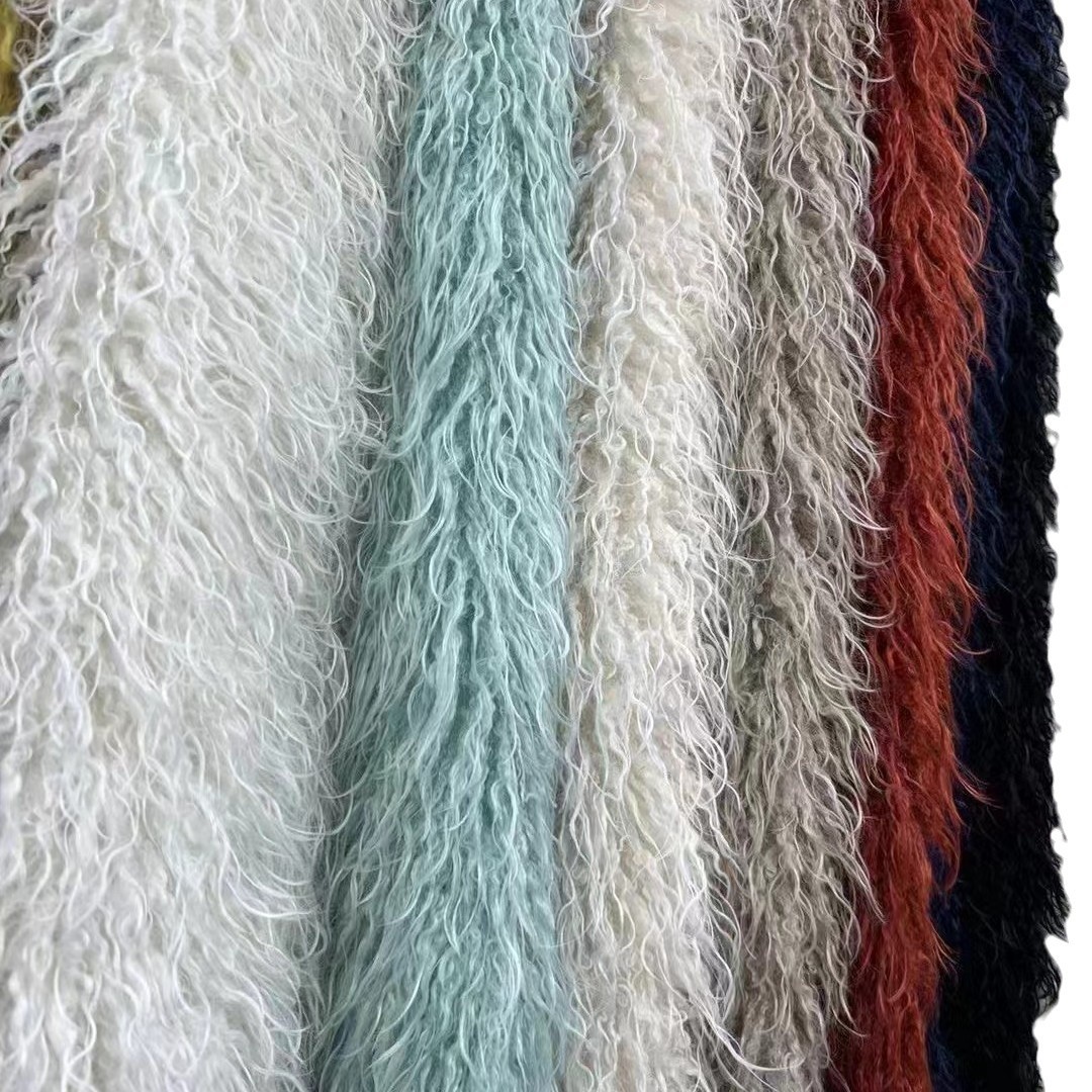 Factory in stock 1000g tassel beach wool curly fabric clothing shoes and hats toys home textile pets