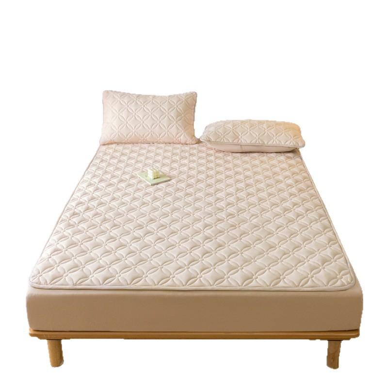 Class a Maternal and Infant Grade Soybean Quilted Mattress, All-Season Model, Original Cotton Thin Soft Pad, Non-Slip Mattress for Home and Dormitory Use~