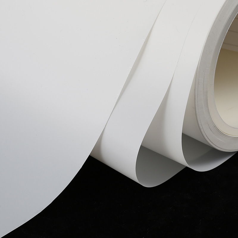 7.5C matte release film single and double-sided silicon oil film can be divided and cut thermal transfer printing hot stamping PET film factory wholesale