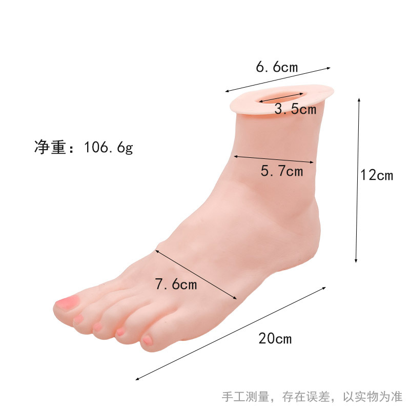 Hand Model Silicone Artificial Hand Model Jewelry Display Prosthetic Hand Photo Display Live Broadcast Props Manicure Model Props