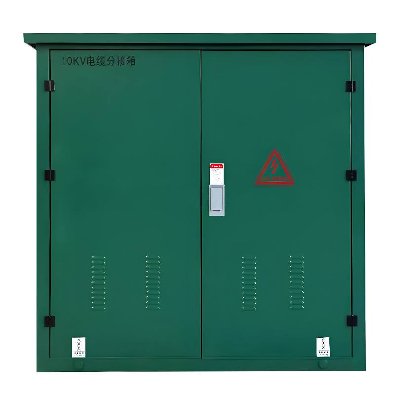 10Kv High Voltage Cable Branch Box Stainless Steel Iron Shell Branch Box One in Two Three Out Stainless Steel Outdoor Opening and Closing