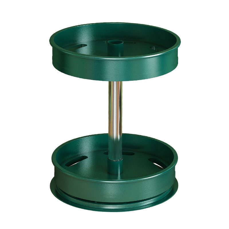 Kitchen 360 Degree Rotating Seasoning Storage Rack Special Seasoning Household Oil Salt Sauce Vinegar Round Storage Box Shelf