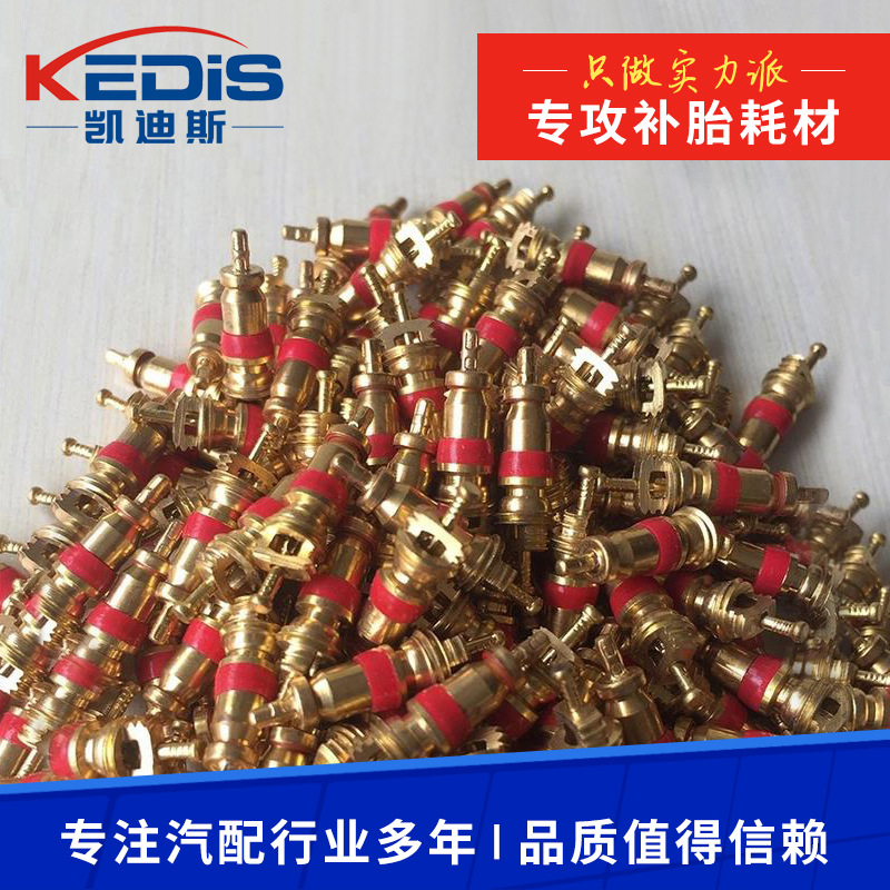 Factory Direct sales kaidisi supporting universal copper American tubeless valve core gas needle