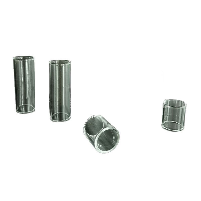 Guitar Transparent Slide Glass Finger Sleeve Accessories High Borosilicate Slide Glass Tube Heat-Resistant Glass Slide Custom
