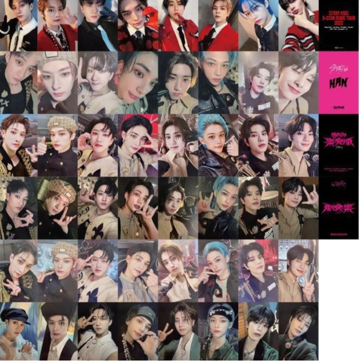 Stray Kids New Product—Chui's Same Laser Photo Card Set of 48 Pieces for Sale