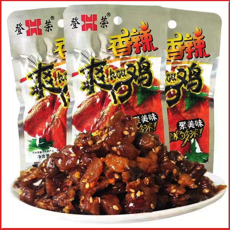 Дэнронг острое освежающее куриное 23г/упаковка полная коробка 300 упаковок срок хранения 270 дней острые закуски