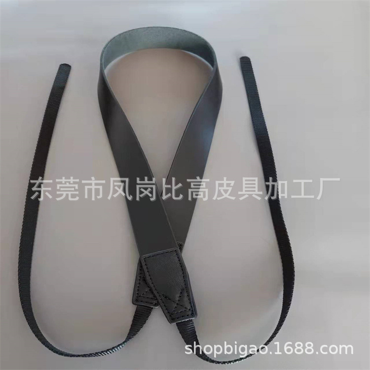 Retro Top Layer Leather Soft Decompression Slr Mirrorless Camera Strap Camera Shoulder Strap