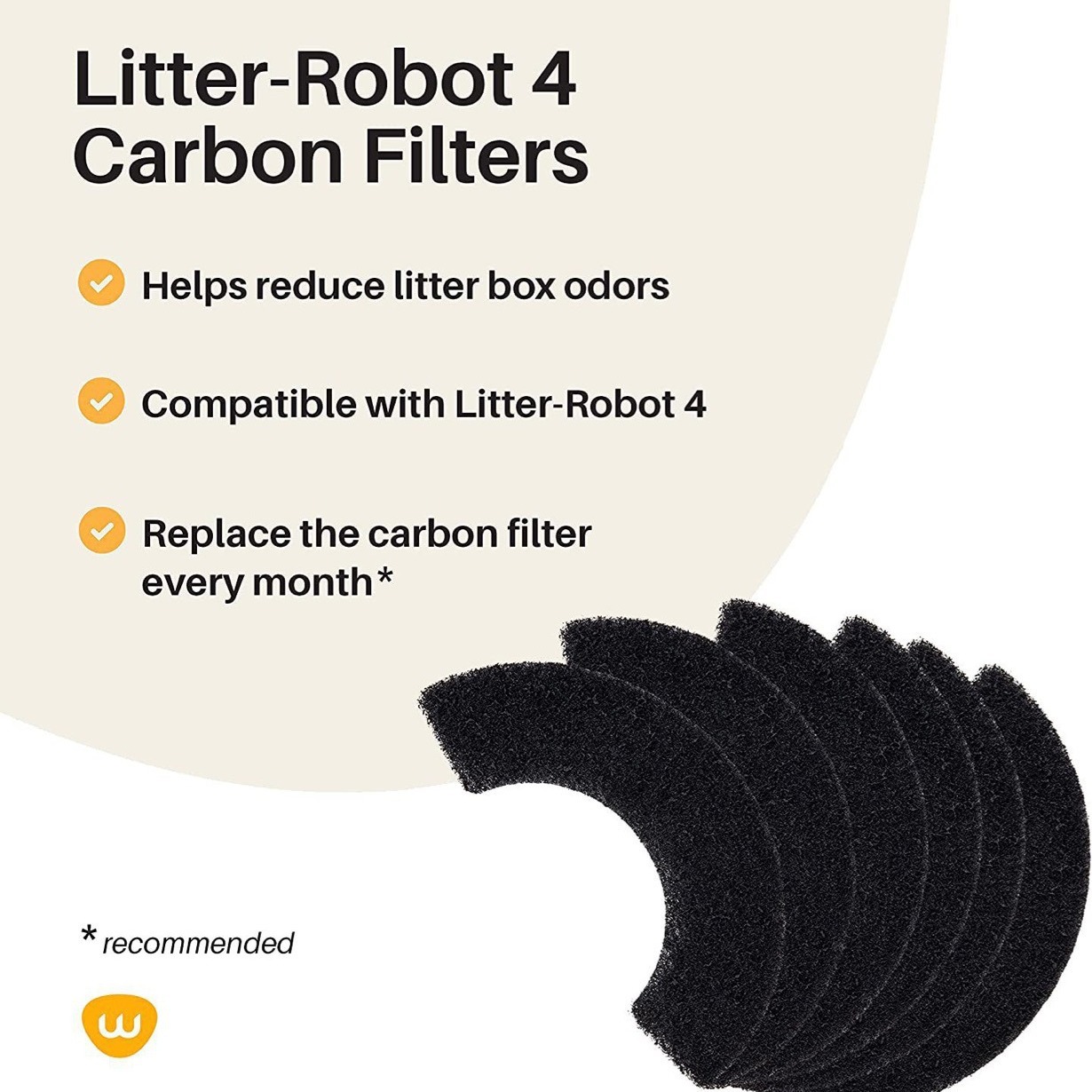Activated carbon filter cotton cat litter box filter deodorant sheet foam cotton cat litter box carbon filter sponge