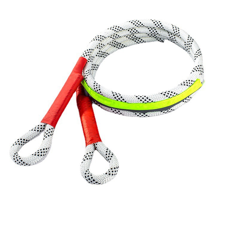 Car tow rope off-road rope 20 tons 30 tons anti-punch rescue tow rope thick durable tow rope pull rope