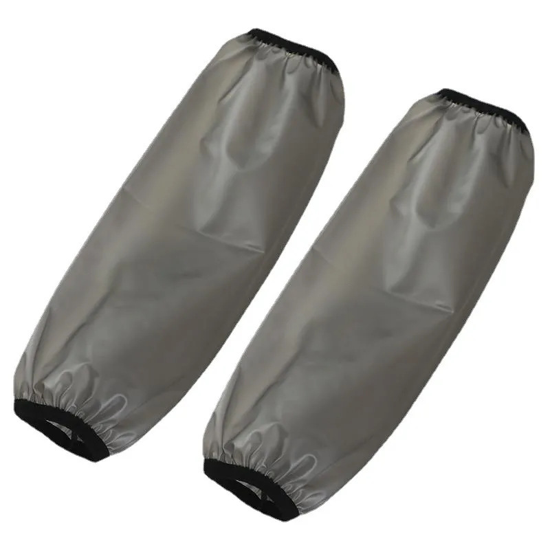 Wholesale: Autumn and Winter Soft Leather Waterproof Sleeves, Oil-Proof and Dirt-Resistant, Work Home Kitchen Oil-Proof Hand Sleeves, Men and Women Resistant