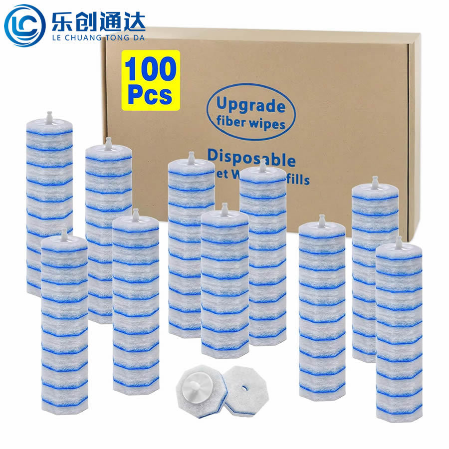 Сменная головка для одноразовой туалетной щетки, универсальная щетка для чистки туалета, туалетная губка, квадратная головка для чистки туалета Clorox, смываемая