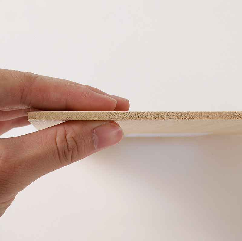 Carbonized Flat-Pressed Single-Piece Bamboo Board, Bamboo Box Fan Handle Pad, Handicraft Raw Materials, Ready-Made Bamboo Board Materials