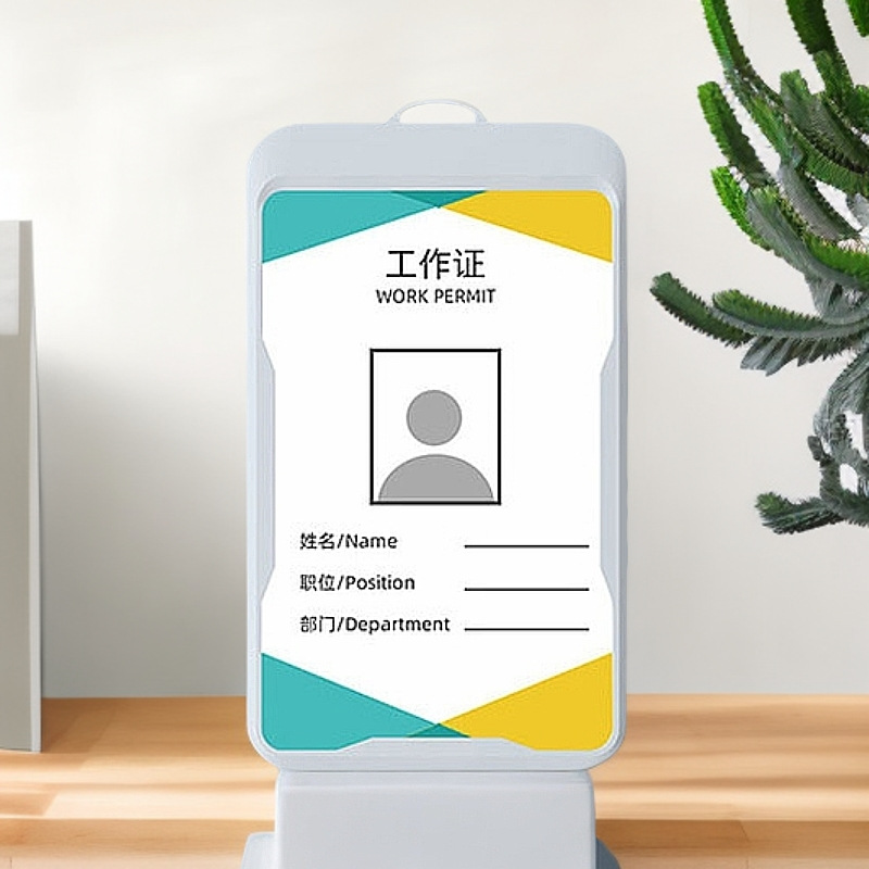 Electronic Attendance Clock-In Work Badge Gps Positioning for Field Work, Patrol, Sanitation Personnel Management, Student Id Card, Portable