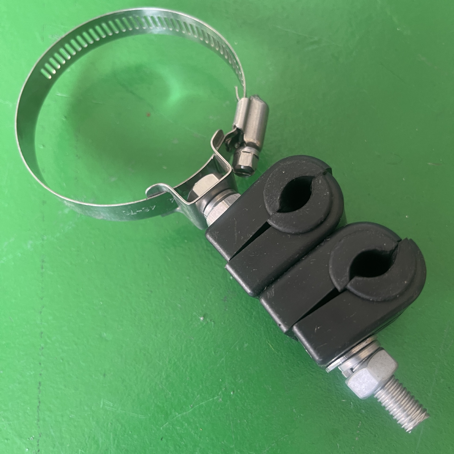 Зажим для фидера из нержавеющей стали 2 отверстия прямая продажа с завода