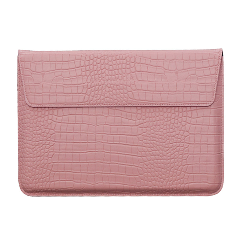 Suitable for MacBookPro computer bag Apple Lenovo Huawei horizontal lightweight PU leather laptop liner bag