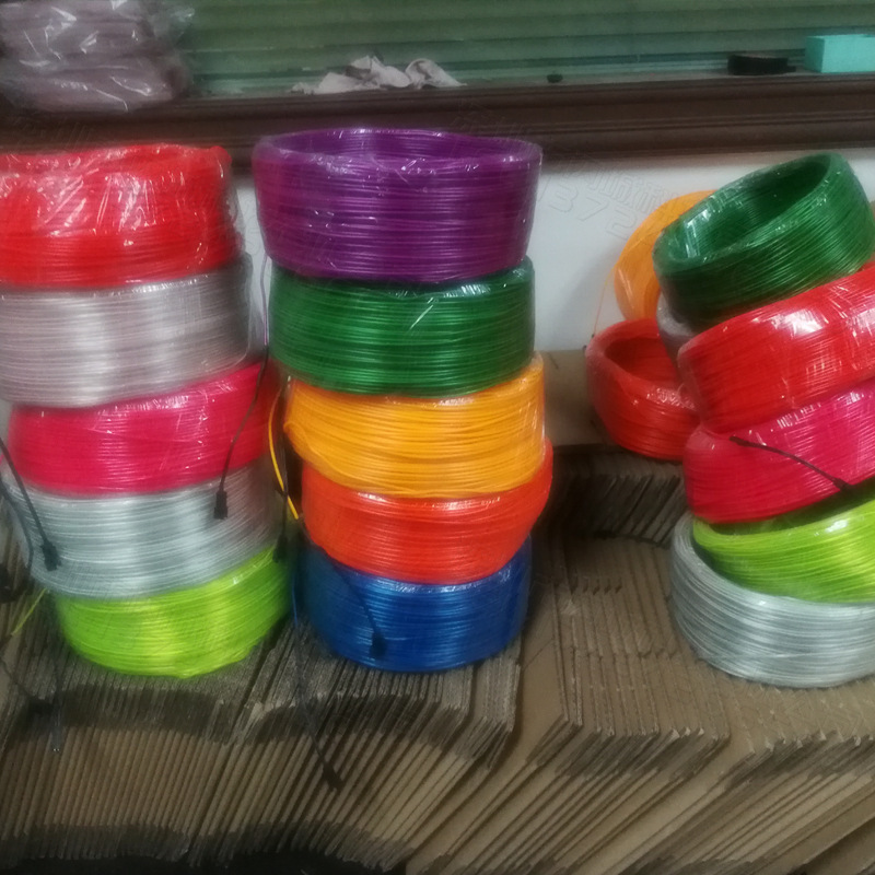 In-Stock Manufacturer El Glow Wire Full-Body Luminous Cold Light Source Atmosphere Lamp Complete Ambiance Decoration Cross-Border Exclusive Supply