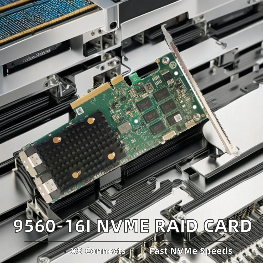 Original 9560-16I P416I-P 4g X8 Lane Pcie Gen 4.0 Nvme Raid Card Lsi 05