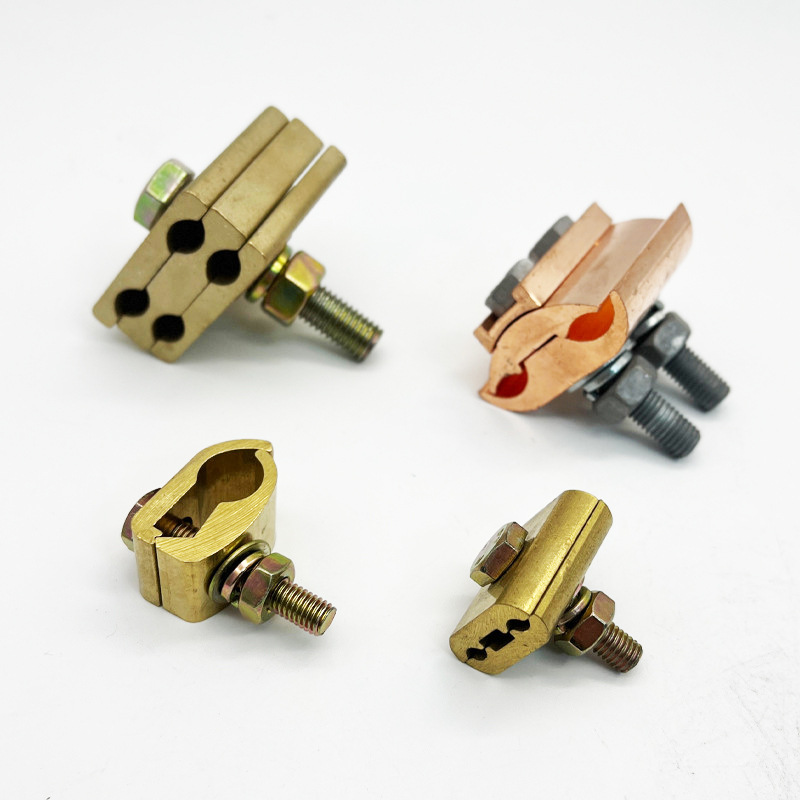 New Ground Lightning Protection Brass Wire Clamp Multi-Specification Tower Wire Clamp and Wire Clamp Twl-Wire Clamp Series Manufacturer Supply