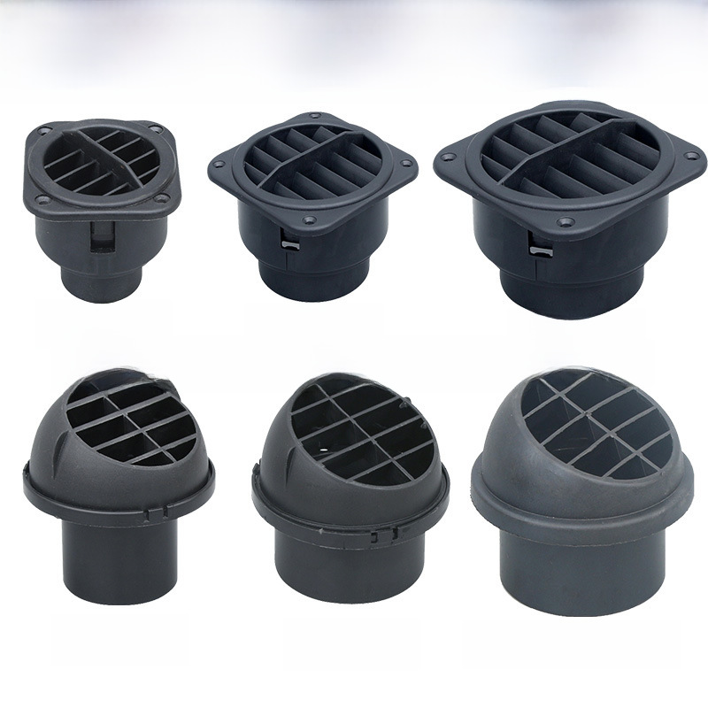 Cross-border hot sale parking heater accessories 42mm square air outlet heater air conditioner 75mm rotating air outlet