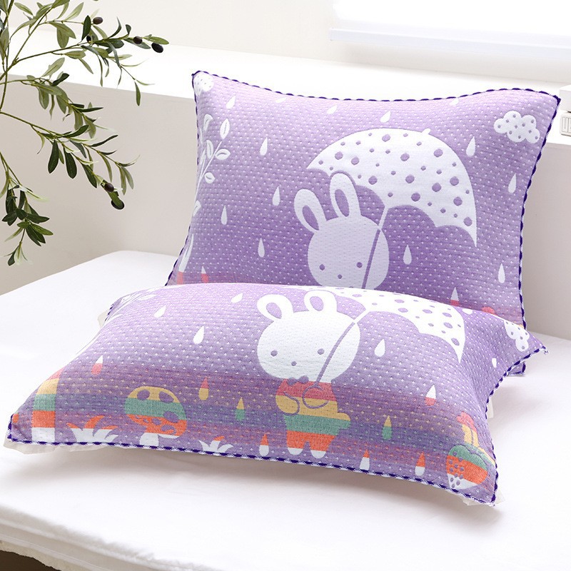 Pillow Cover, Comfortable Gauze Adult Pillow Cover, Breathable Pillow Cover, Non-Slip, Non-Falling Pillow Cover, Manufacturer Wholesale