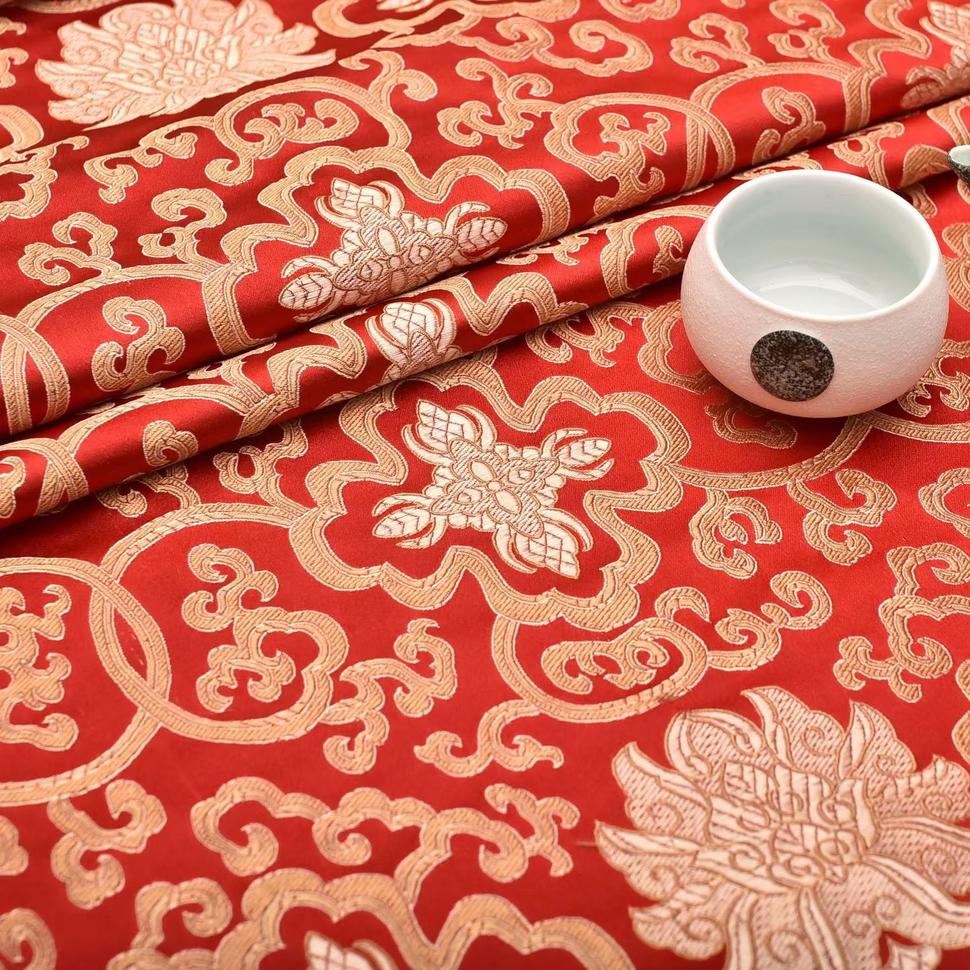 Nepalese Bowl Mat, Stitched for Singing Bowls, Yoga Meditation Bowl Mat, Singing Bowl Base, Bowl Mat, Zen-Inspired Home Decor