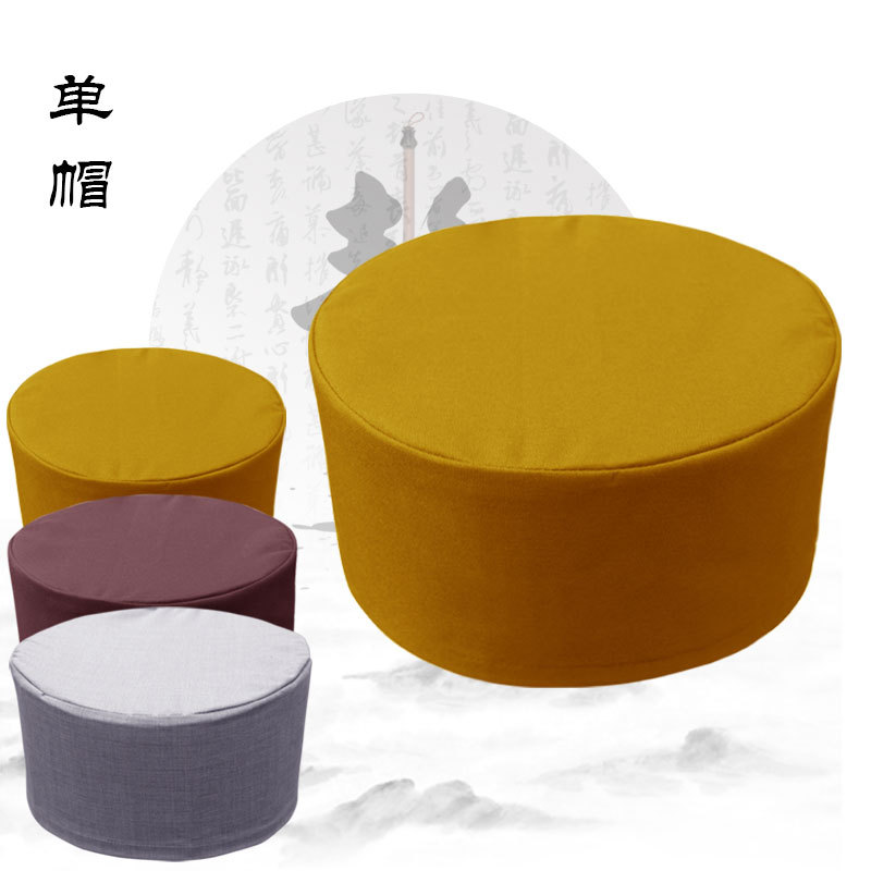 Шляпа монаха, шляпа монахини, морская зеленая ряса, коричневая, желтая, серая