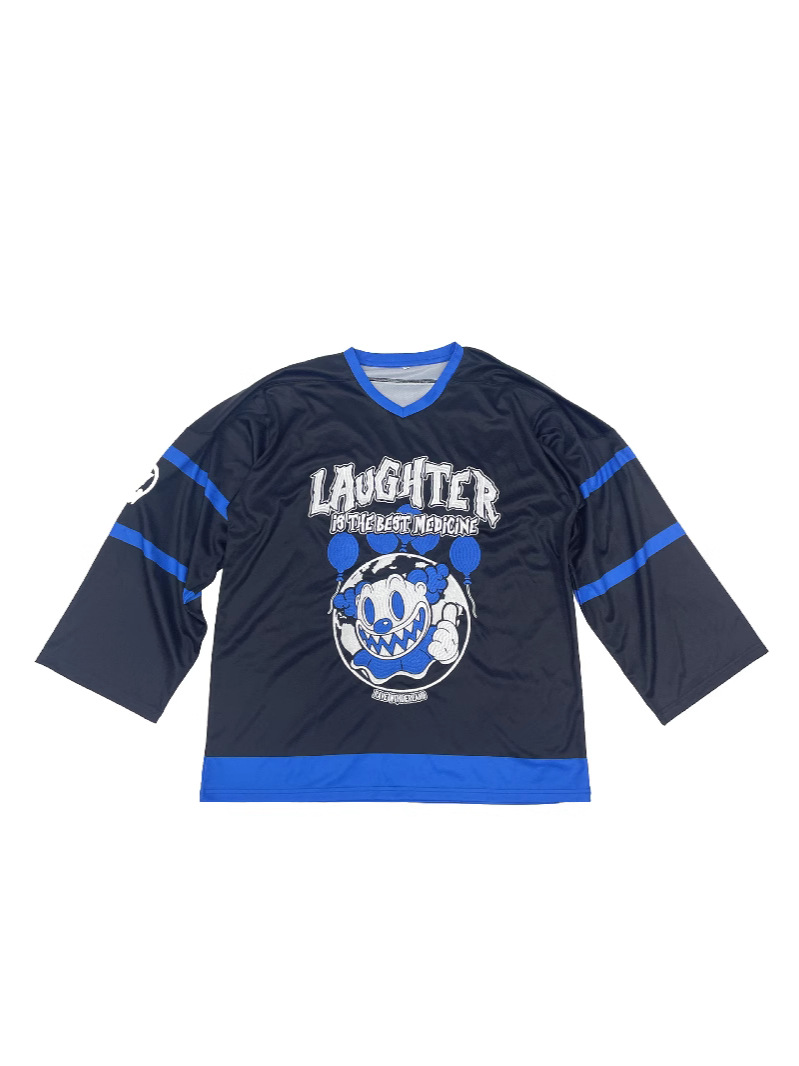 Fashionable New Student Ice Hockey Jerseys, Foreign Trade Supply, Team Group Uniforms, Breathable Mesh Jerseys, Factory Wholesale