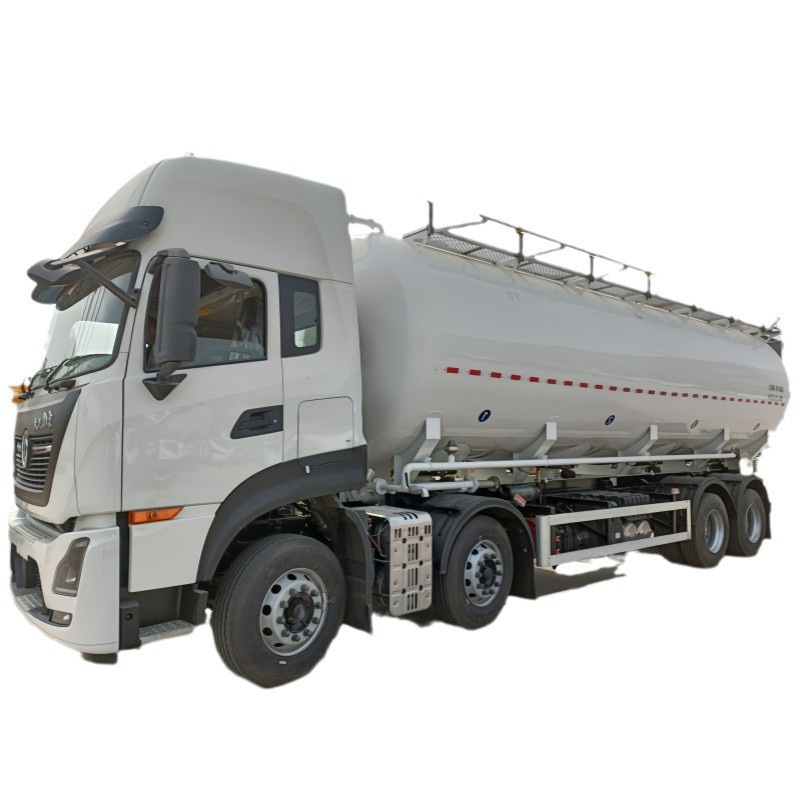 Flour Lime Powder Ash Chicken Feed Transport Truck Pig Feed Transport Truck Pressure Truck Powder and Granular Material Transportation
