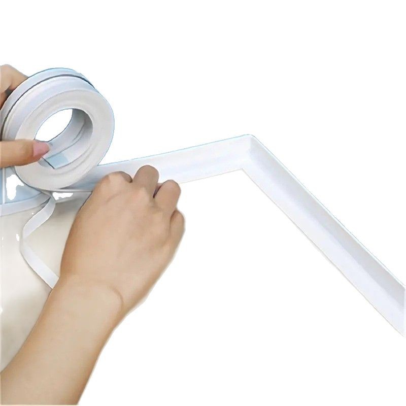 Cross-border TEMU bathroom waterproof toilet toilet kitchen waterproof strip tape sealing strip mildew-proof joint self-adhesive