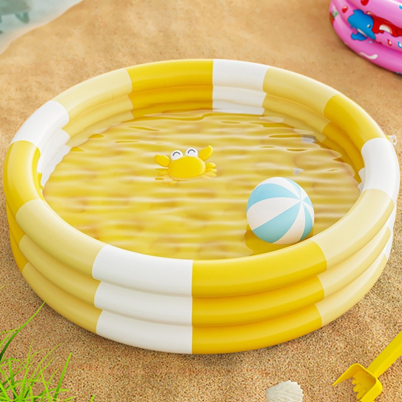 Cross-border children inflatable swimming pool household pool thickened plastic baby swimming pool ocean ball pool