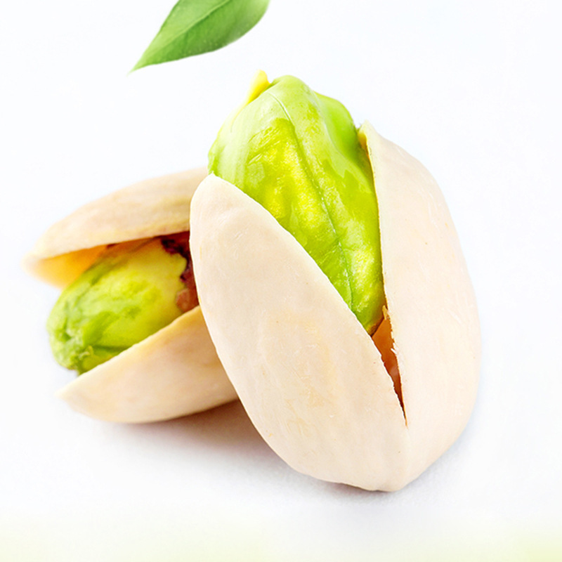 Grass-flavored pistachios 100g box gauge 60 packaging nuts roasted office casual crispy snacks dried fruit wholesale