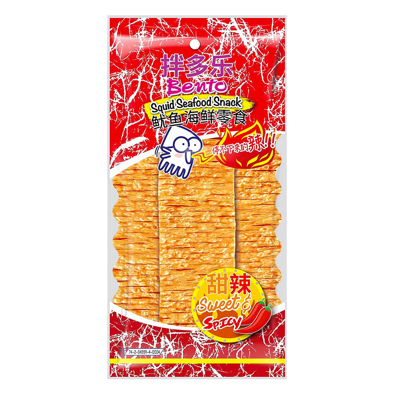 Thai imported Bento mixed Dole squid slices super spicy shredded instant squid dried leisure food snack snack
