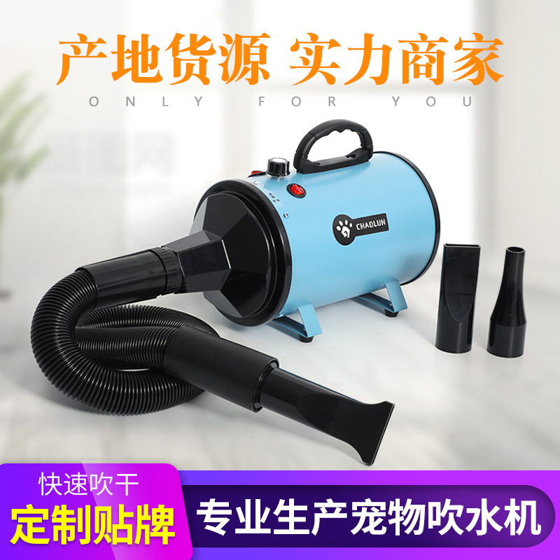 Фен для домашних животных, высокая мощность, тихий воздушный насос для собак и кошек