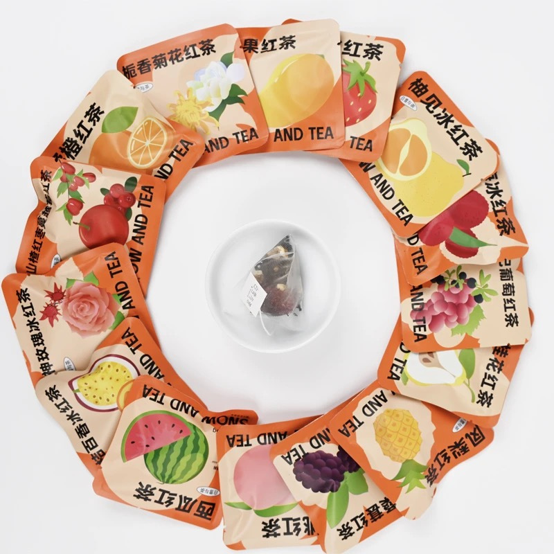 Tea Bag Mixed Flavor Combination Pack, Cold Brew Flower and Fruit Tea, Suitable for Women to Brew and Drink, Sugar-Free Cold Brew Tea