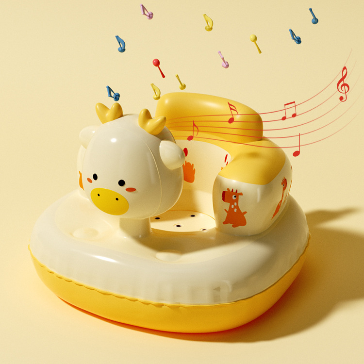 Детский обучающий стул, надувной диван для малышей, детский обеденный стол и стул, складной артефакт для обучения с малышом