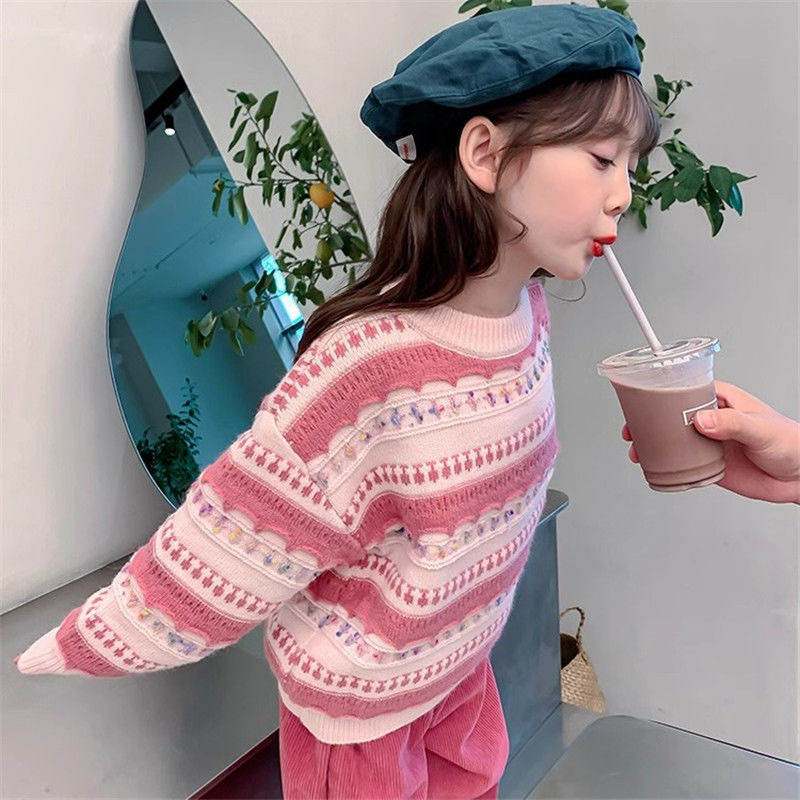 Children's Clothing for Boys and Girls, Pullover Knitwears, Private Customization, Processing with Pictures and Samples, Cross-Border Aliexpress Export