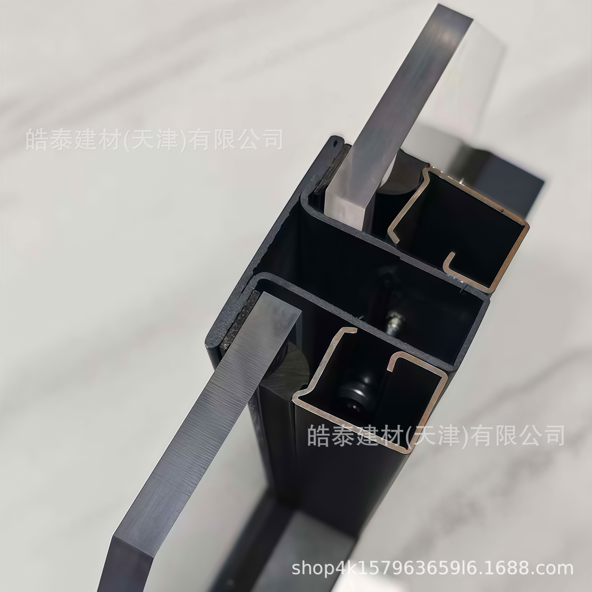 Fireproof Glass Partition Profile Office Partition Class a Class C Partition 50 80 85 100 High Partition Wall