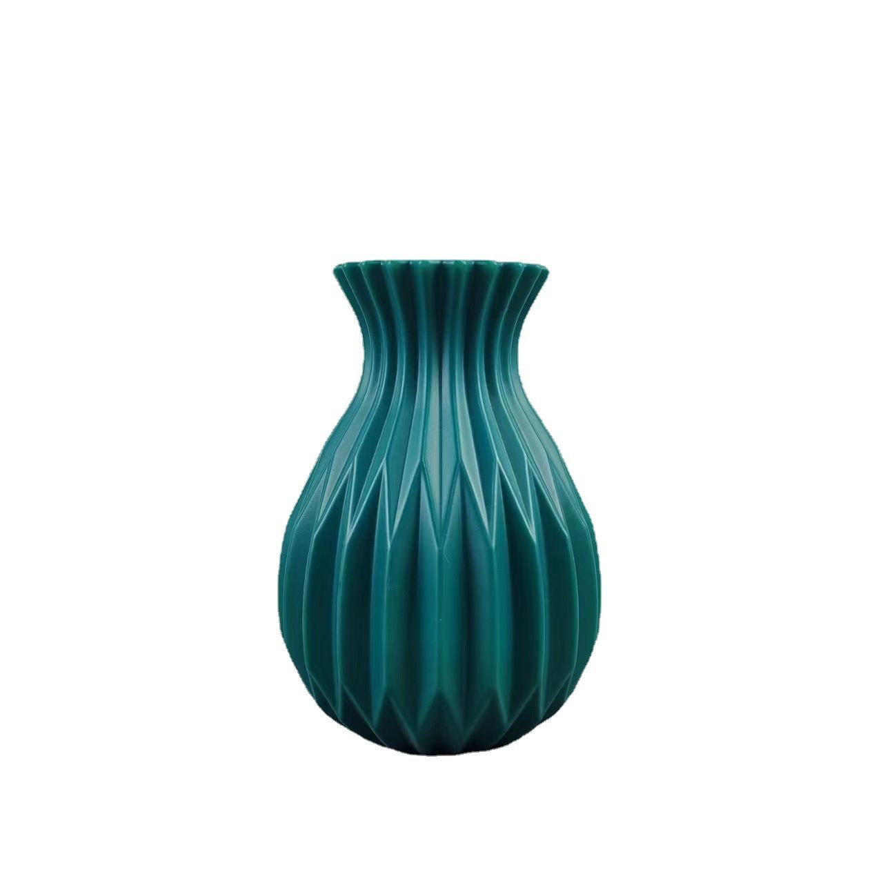 Wholesale Nordic style hydroponic imitation ceramic plastic vase flower arrangement creative decorations vase ins style