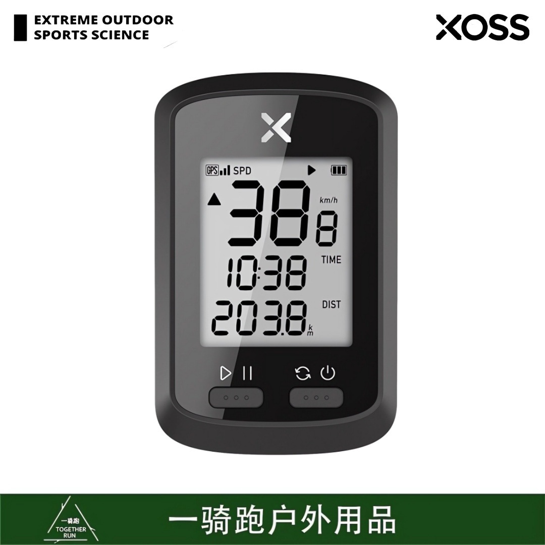 Xoss Walker G+ Road Mountain Bike Gps Speed Odometer English Second Generation G+ Bicycle Computer