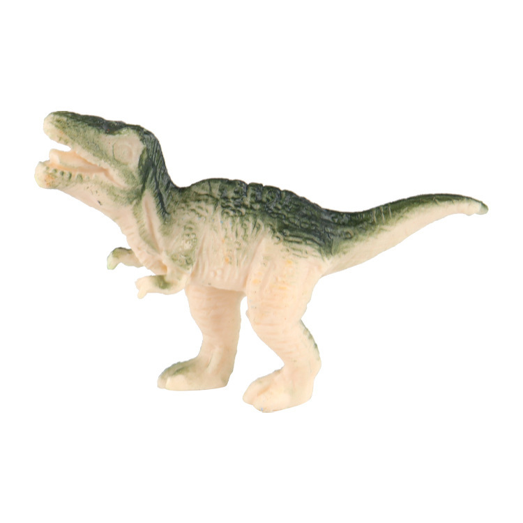 Simulation little dinosaur model 2-inch dinosaur toy pvc Jurassic dinosaur triangle dragon xunraptor kindergarten gift